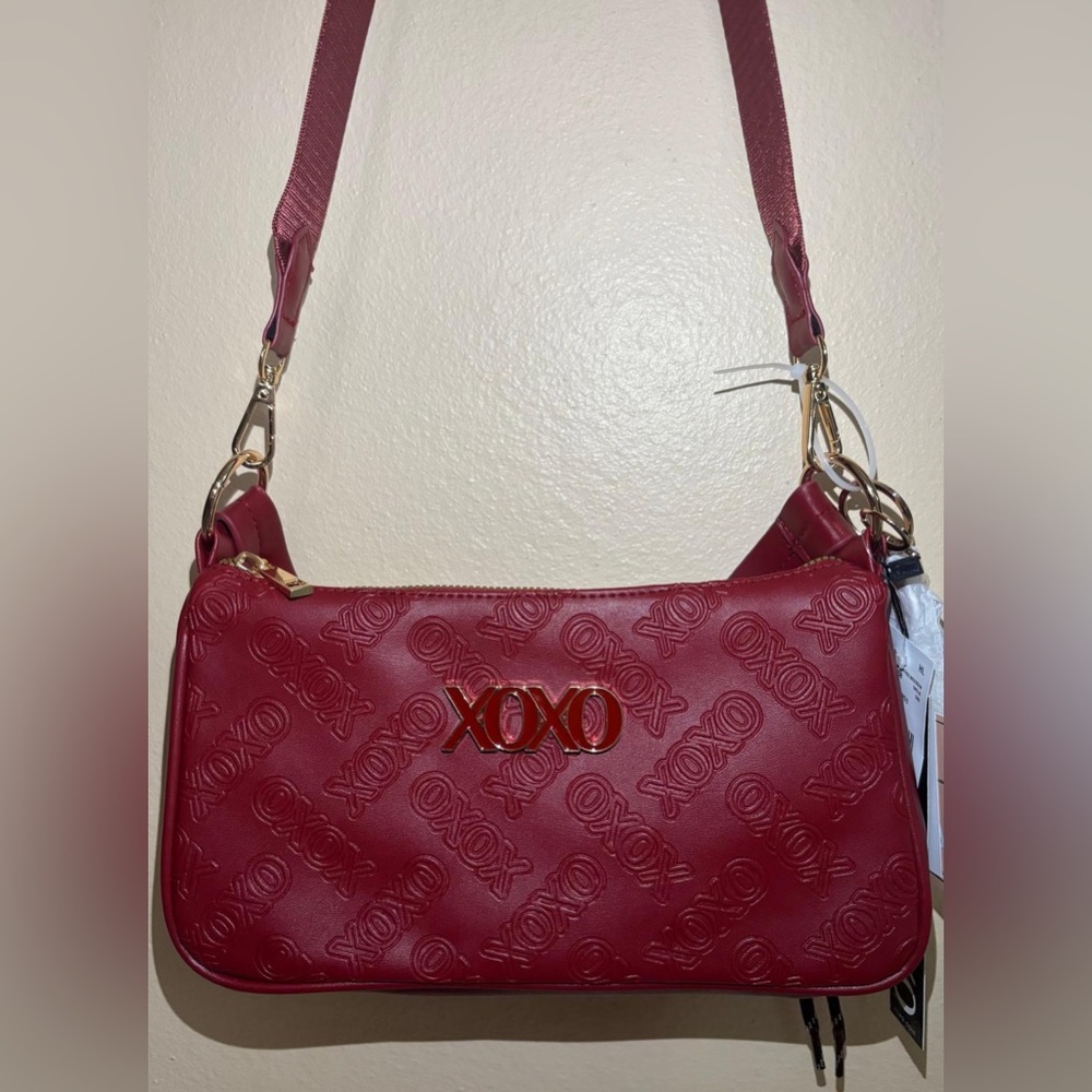 XOXO Red Shoulder Bag or Crossbody HandBag NWT